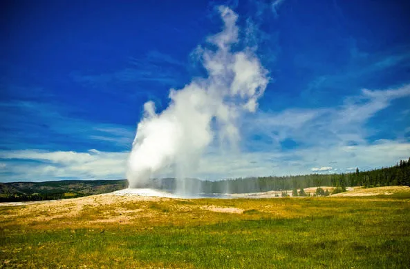 Yellowstone National Park - Geyser