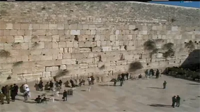 The Prayer Plaza Webcam - Jerusalem, Israel